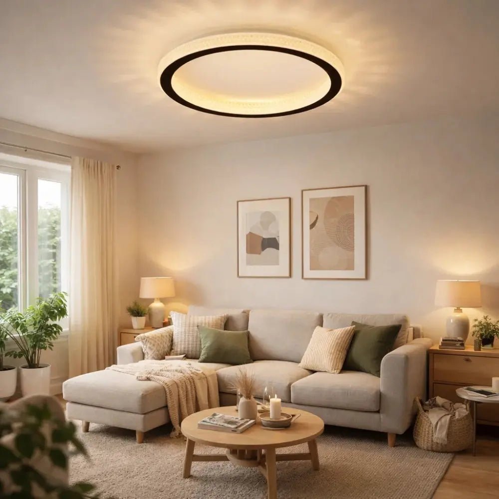 Led Plafond - Halo Solaire Luxueux - Lightora