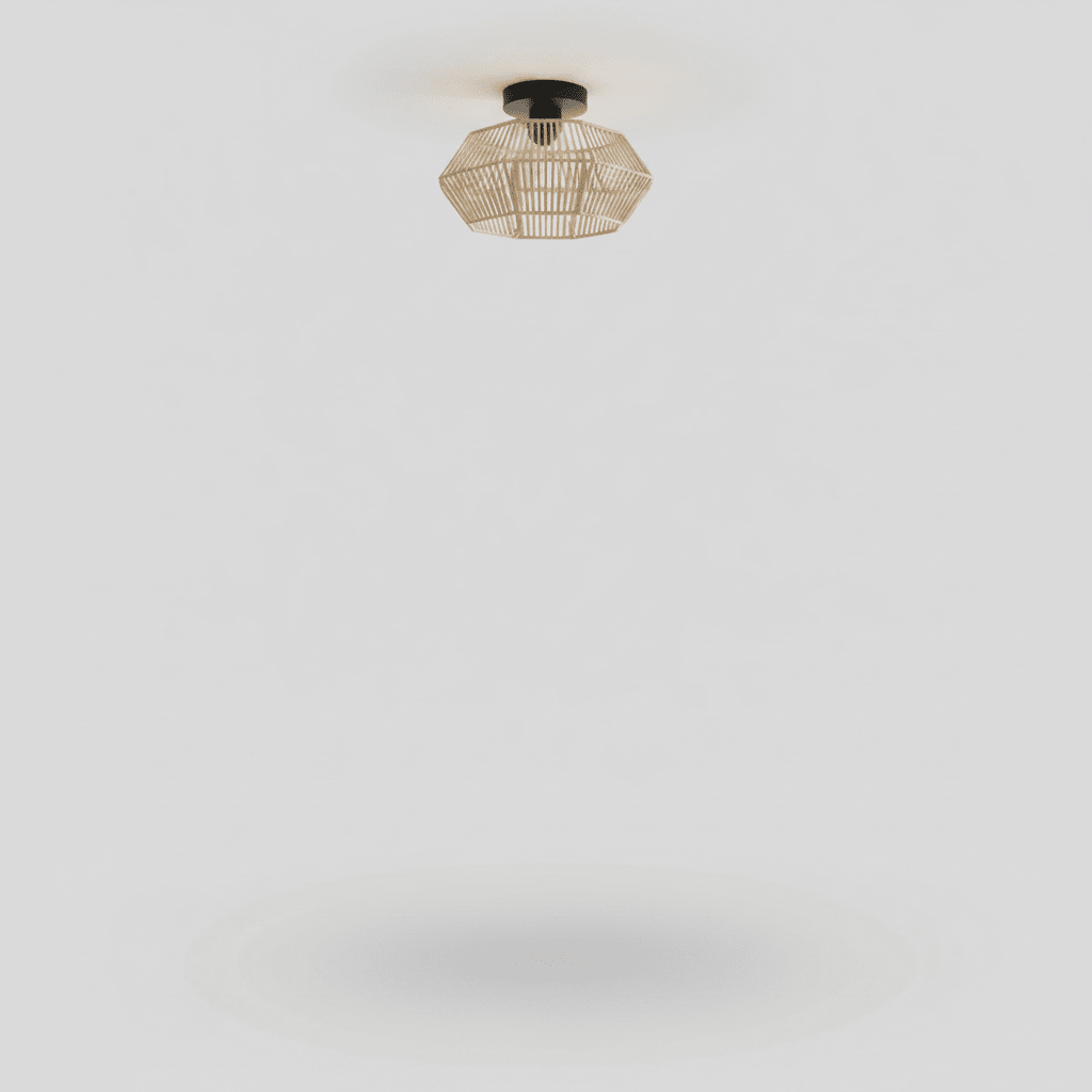 Led Plafonnier - Tissage Bohème Lumineux - Lightora
