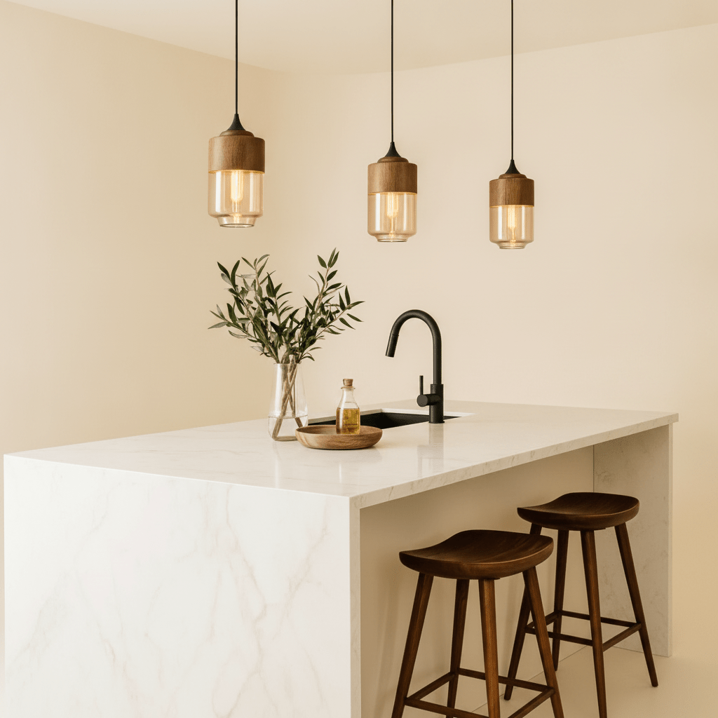 Luminaire Suspension Design - Éclat Apaisant - Lightora