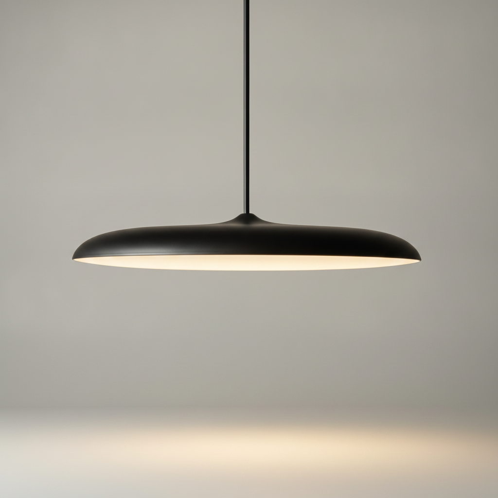 Luminaire Suspension Industriel - Coupole Métal Vintage