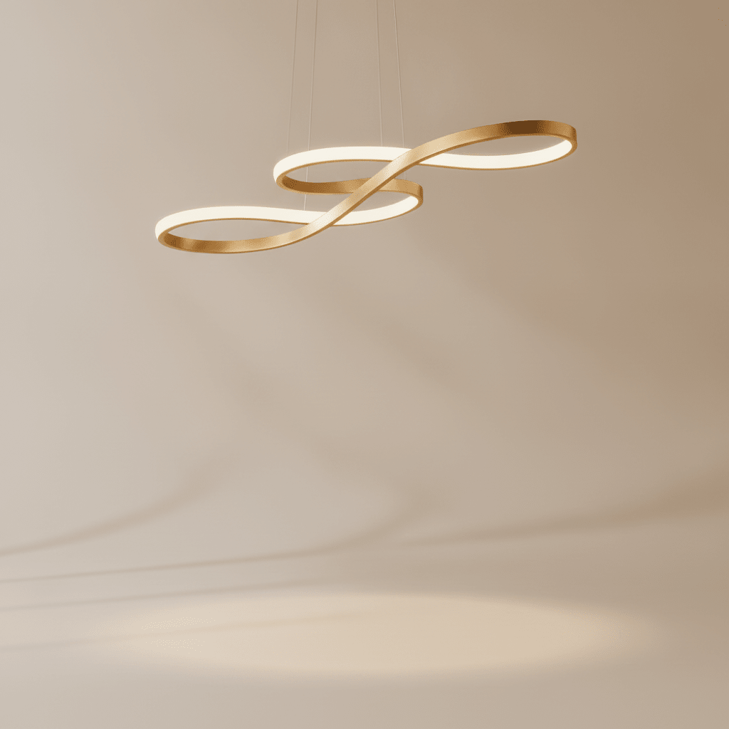 Luminaire Suspension Salle À Manger - Ruban Lumineux Aérien - Lightora