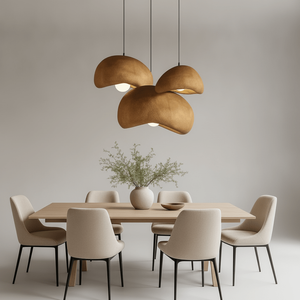 Suspension Luminaire Design - Nuage Japandi - Lightora