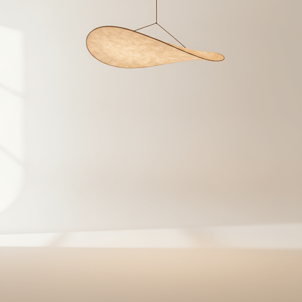 Suspension Luminaire Japandi - Sérénité Éclipsée - Lightora