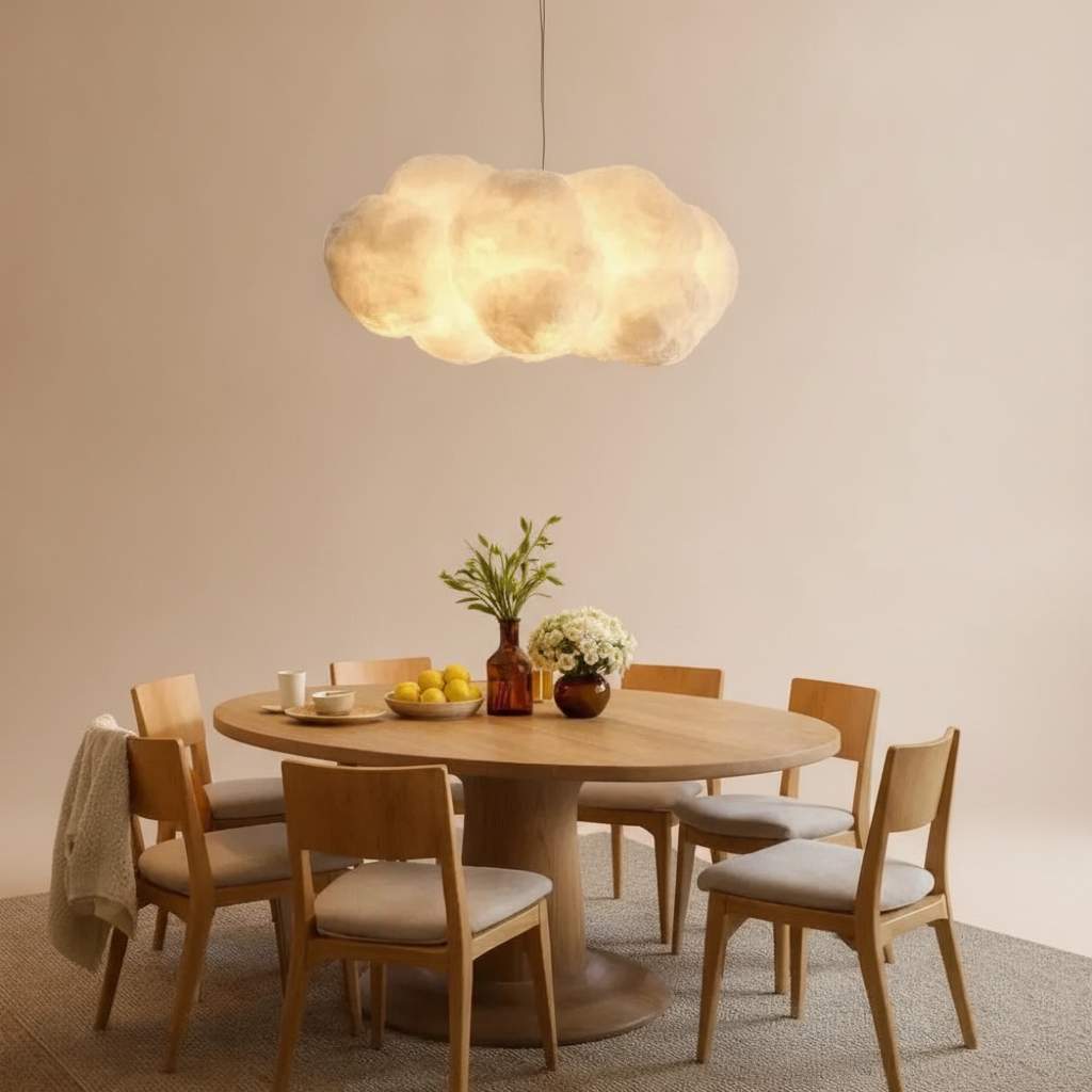 Suspension Salle À Manger - Nuage Cotonneux