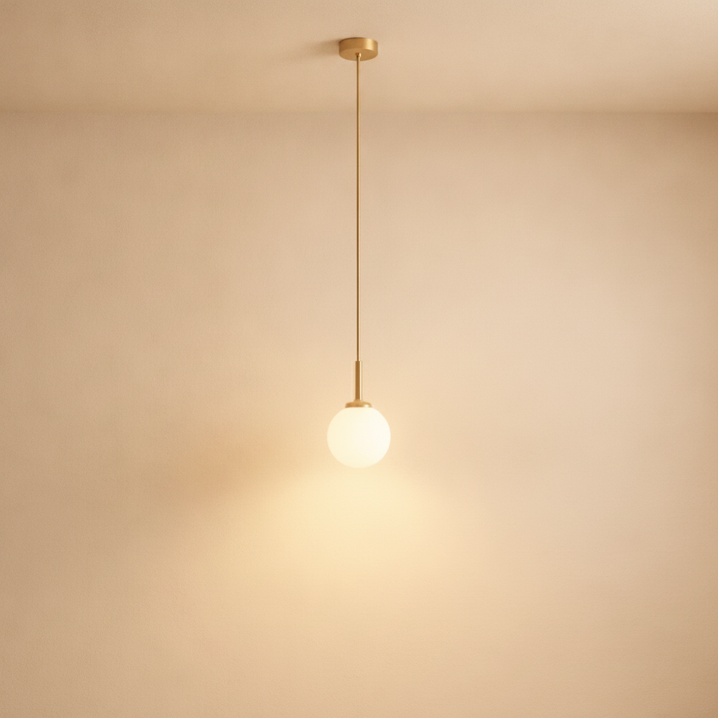 Lampe À Suspension - Sphères Laiton Nocturne