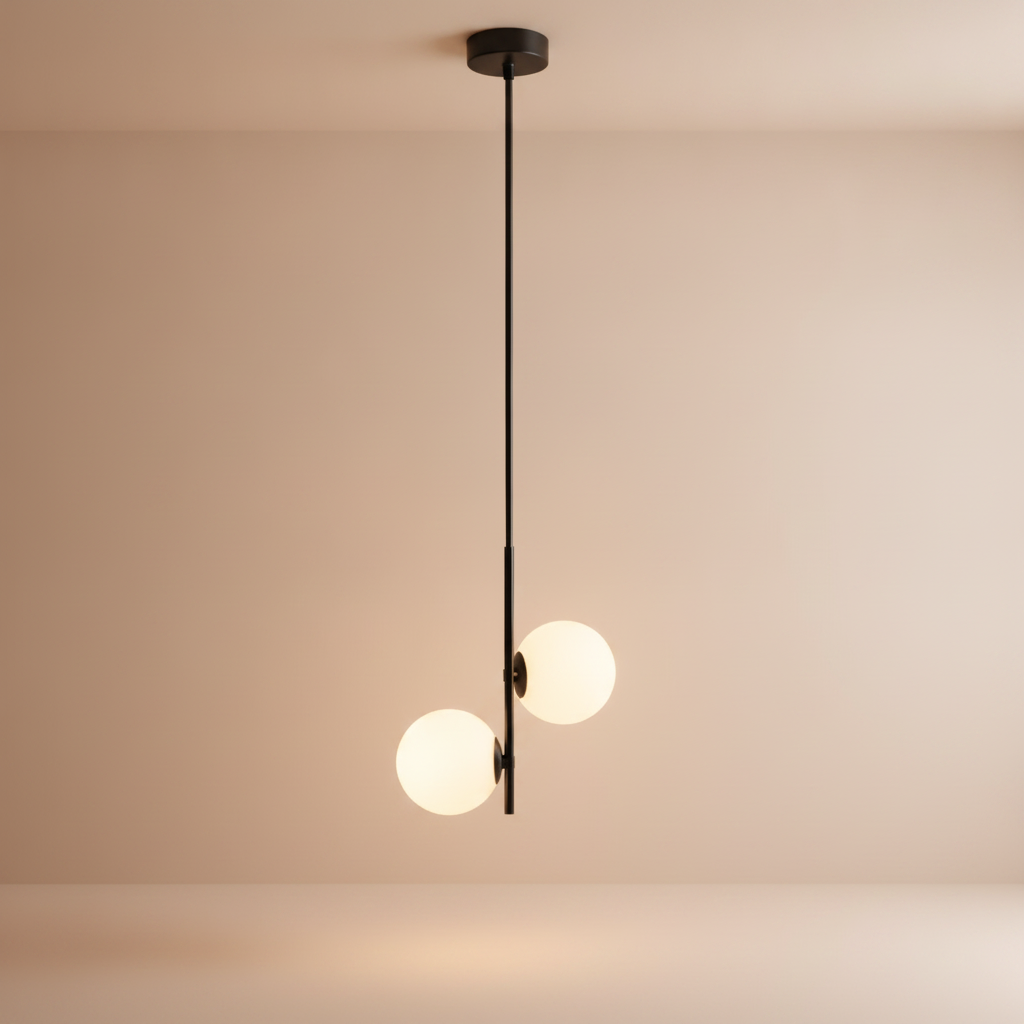 Lampe À Suspension - Sphères Laiton Nocturne