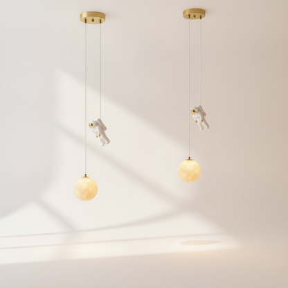 Lampe Astronaute - Voyage en Apesanteur