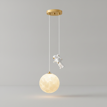 Lampe Astronaute - Voyage en Apesanteur