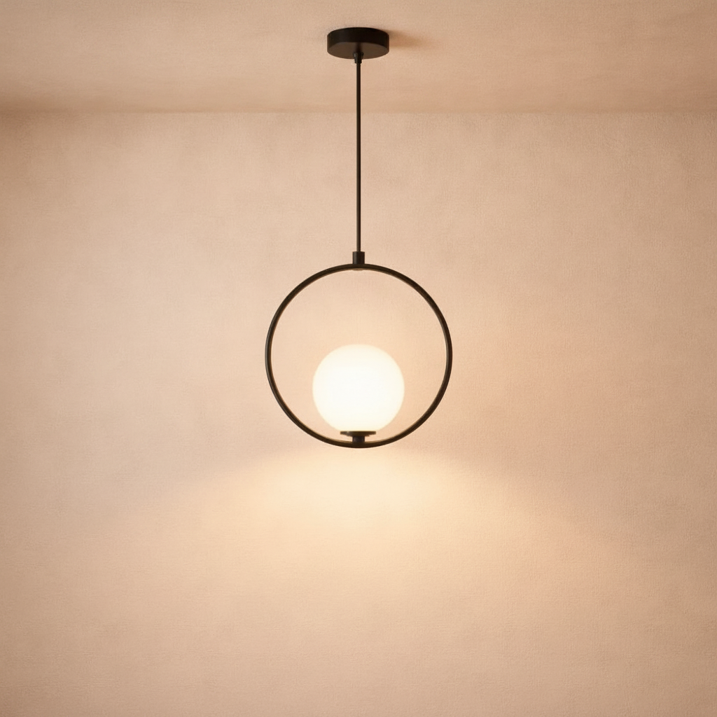 Lampe Suspension - Orbes Graphiques Épure