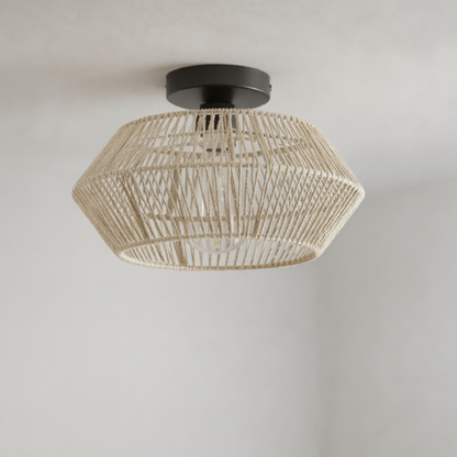 Led Plafonnier - Tissage Bohème Lumineux