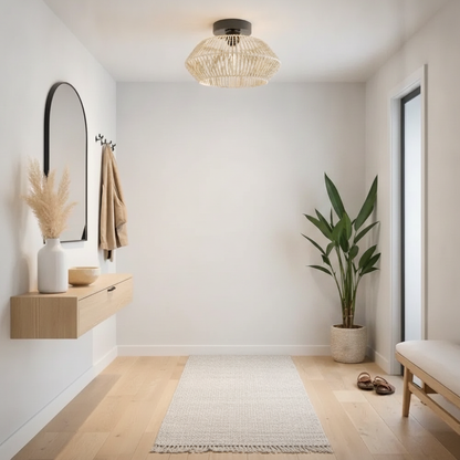 Led Plafonnier - Tissage Bohème Lumineux