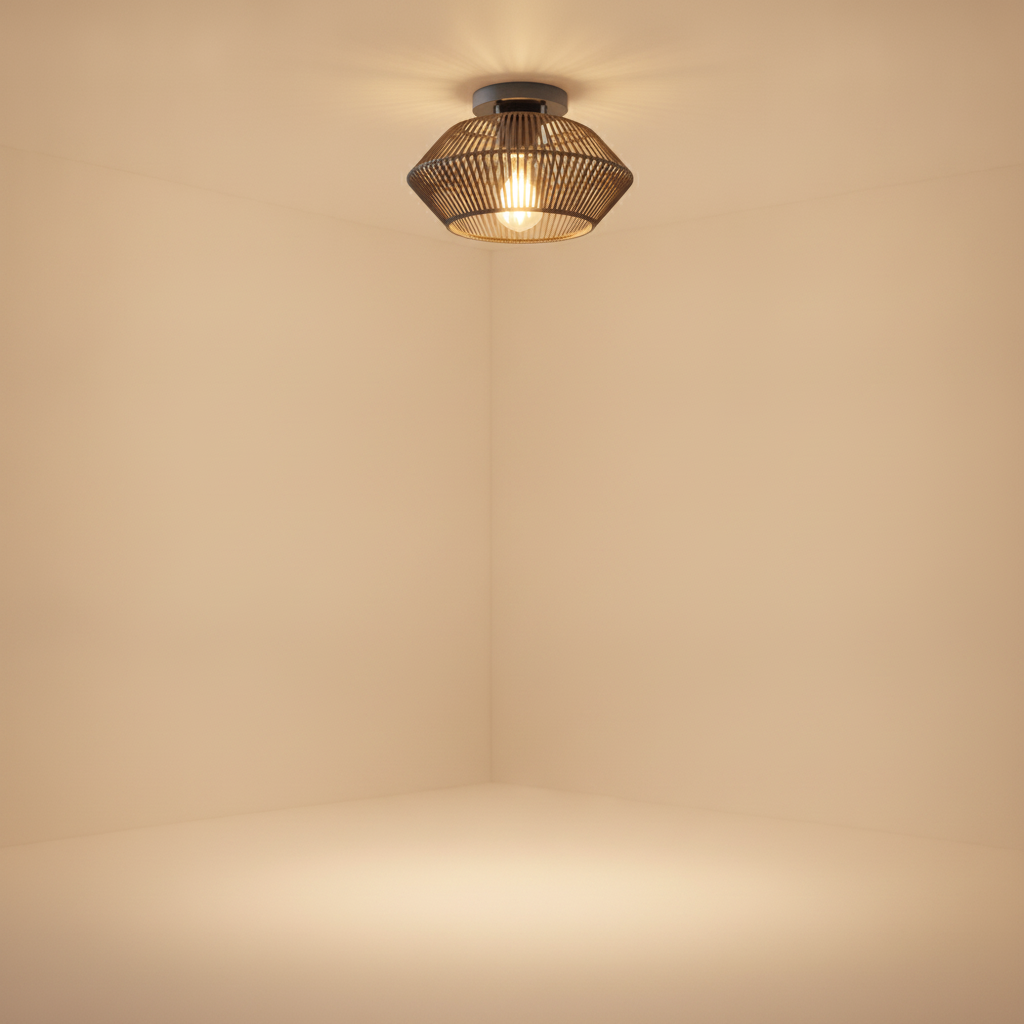 Led Plafonnier - Tissage Bohème Lumineux