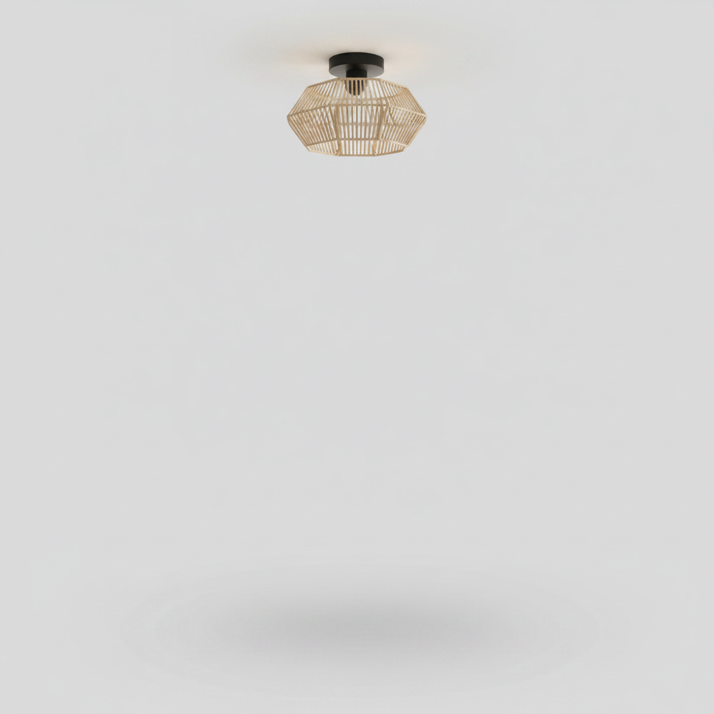 Led Plafonnier - Tissage Bohème Lumineux