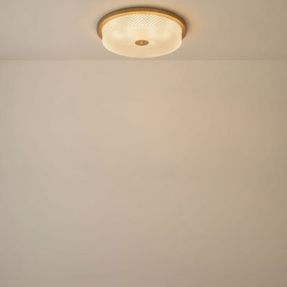 Luminaire Led Plafond - Cristal Noyer Hérité