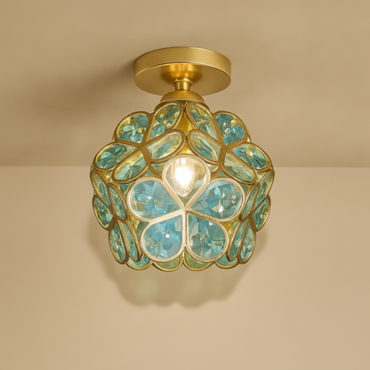 Luminaire Plafonnier Verre - Lueur Élégante