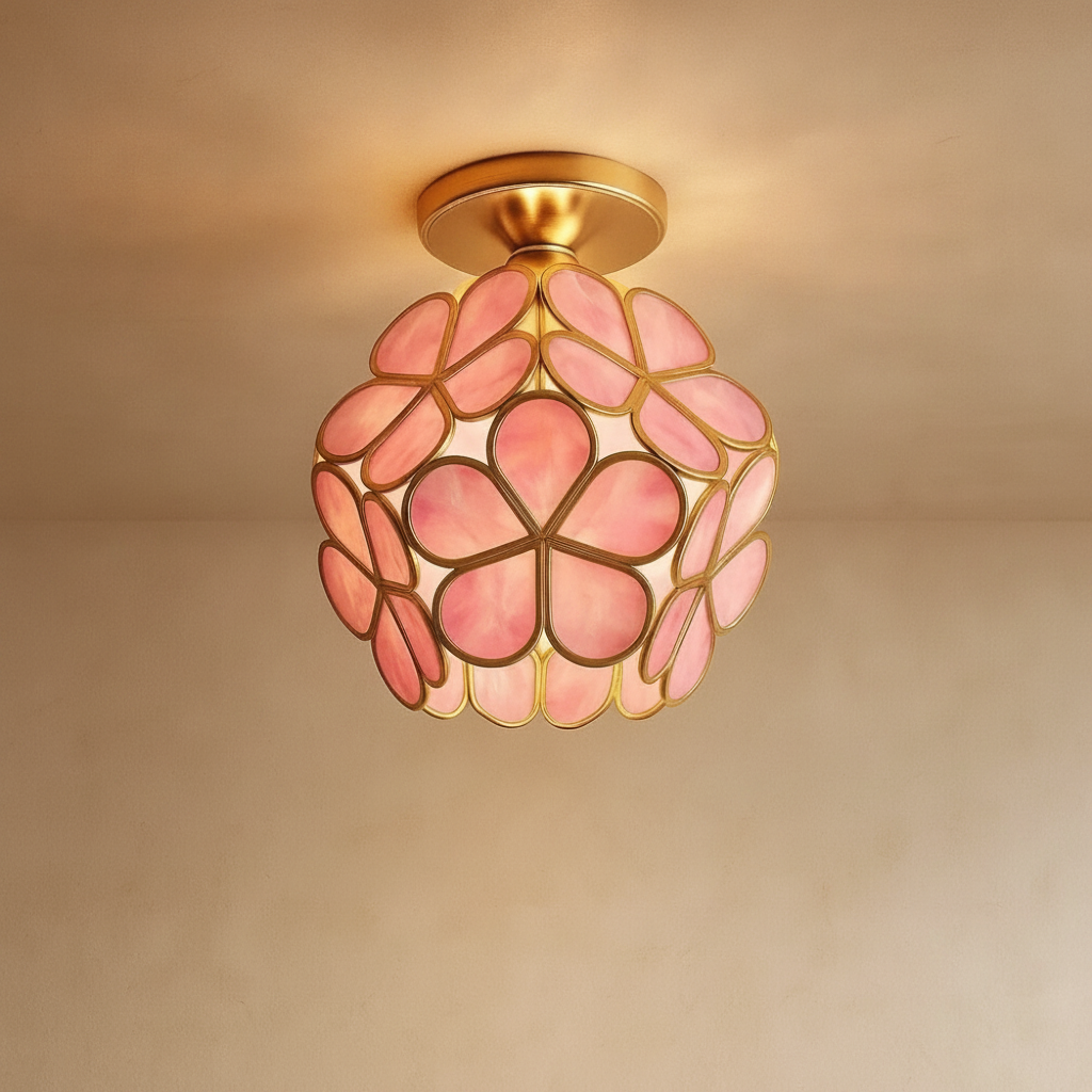 Luminaire Plafonnier Verre - Lueur Élégante