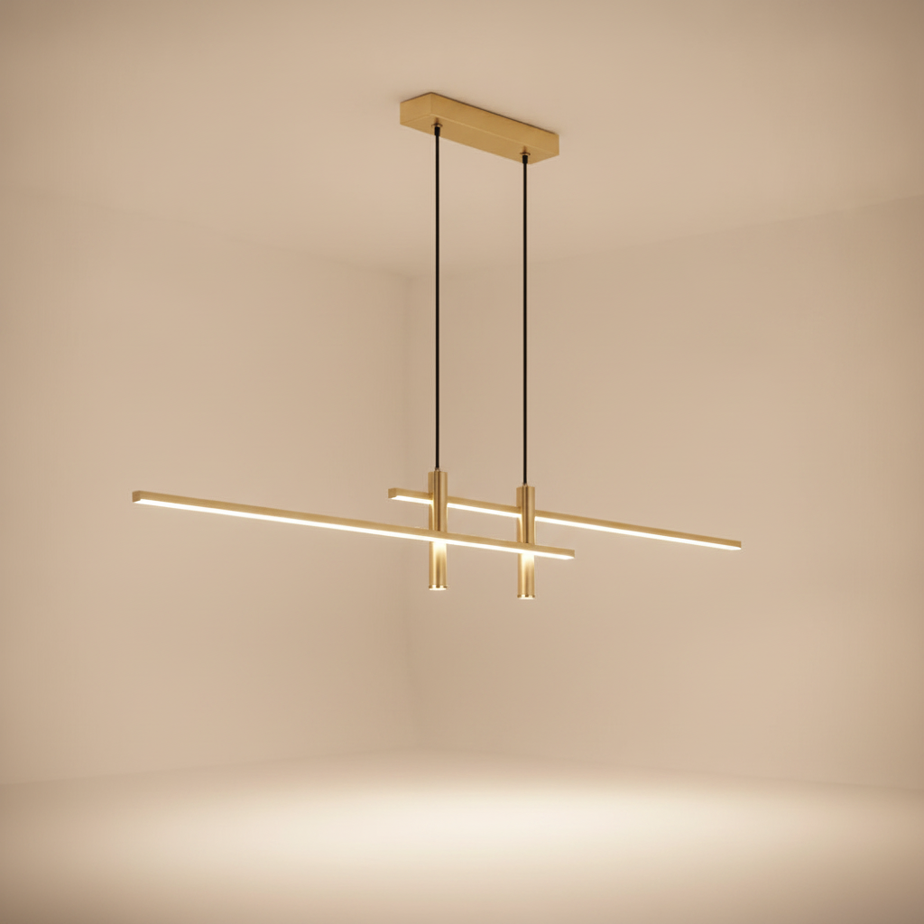 Luminaire pour salle à manger - Halo Suspendu Chic