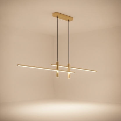 Luminaire pour salle à manger - Halo Suspendu Chic