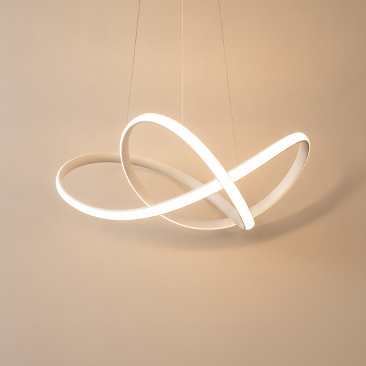 Luminaire Salle à Manger - Ruban Sculptural