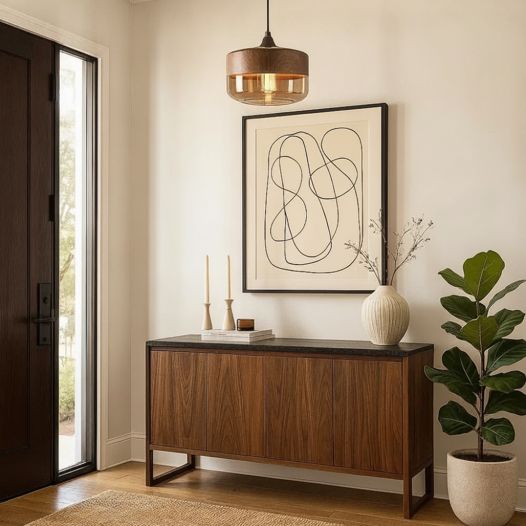 Luminaire Suspension Design - Éclat Apaisant