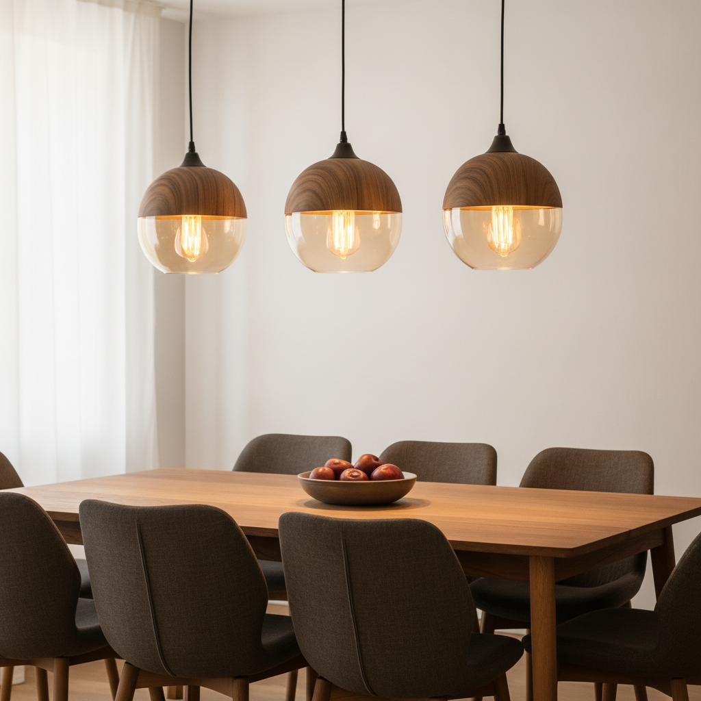 Luminaire Suspension Design - Éclat Apaisant