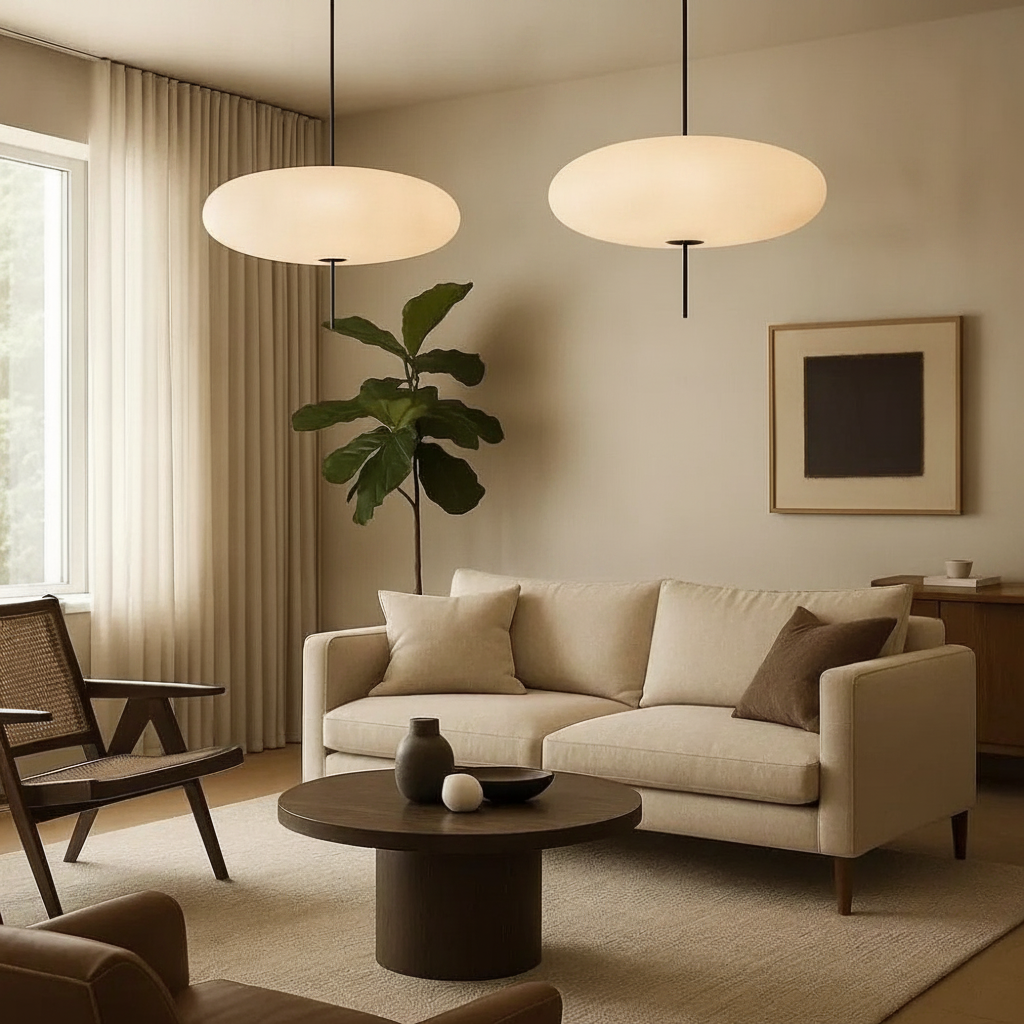 Luminaire suspension design - Halo Suspendu