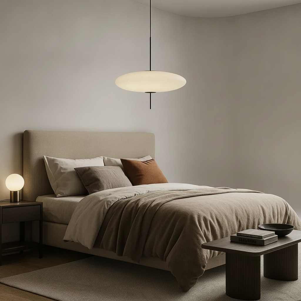 Luminaire suspension design - Halo Suspendu