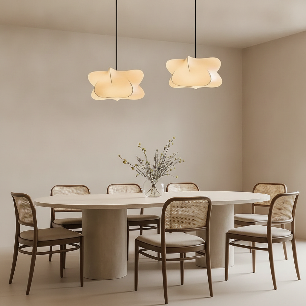 Luminaire Suspension Design - Lueur Éthérée
