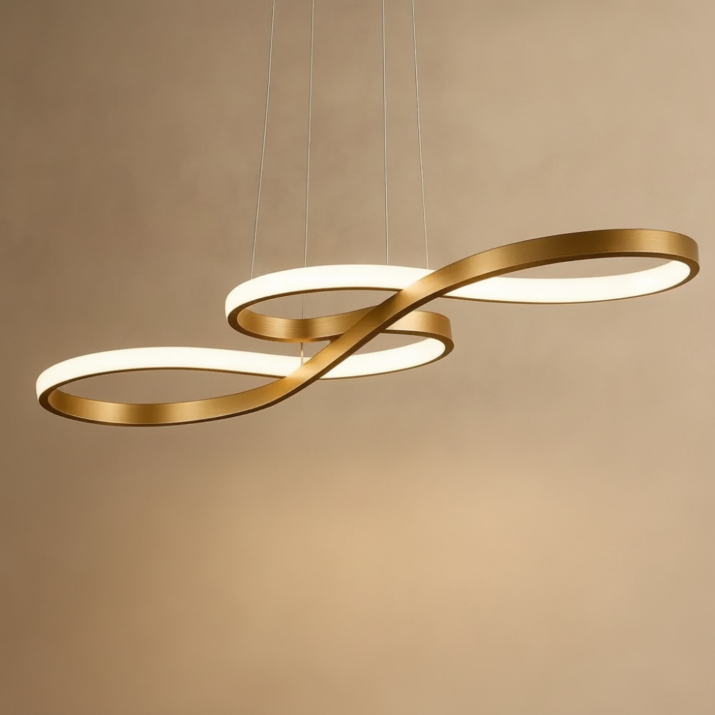 Luminaire Suspension Salle À Manger - Ruban Lumineux Aérien