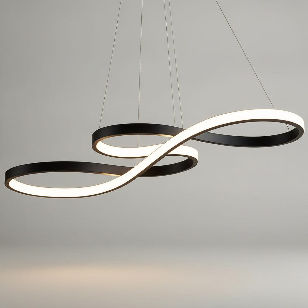 Luminaire Suspension Salle À Manger - Ruban Lumineux Aérien