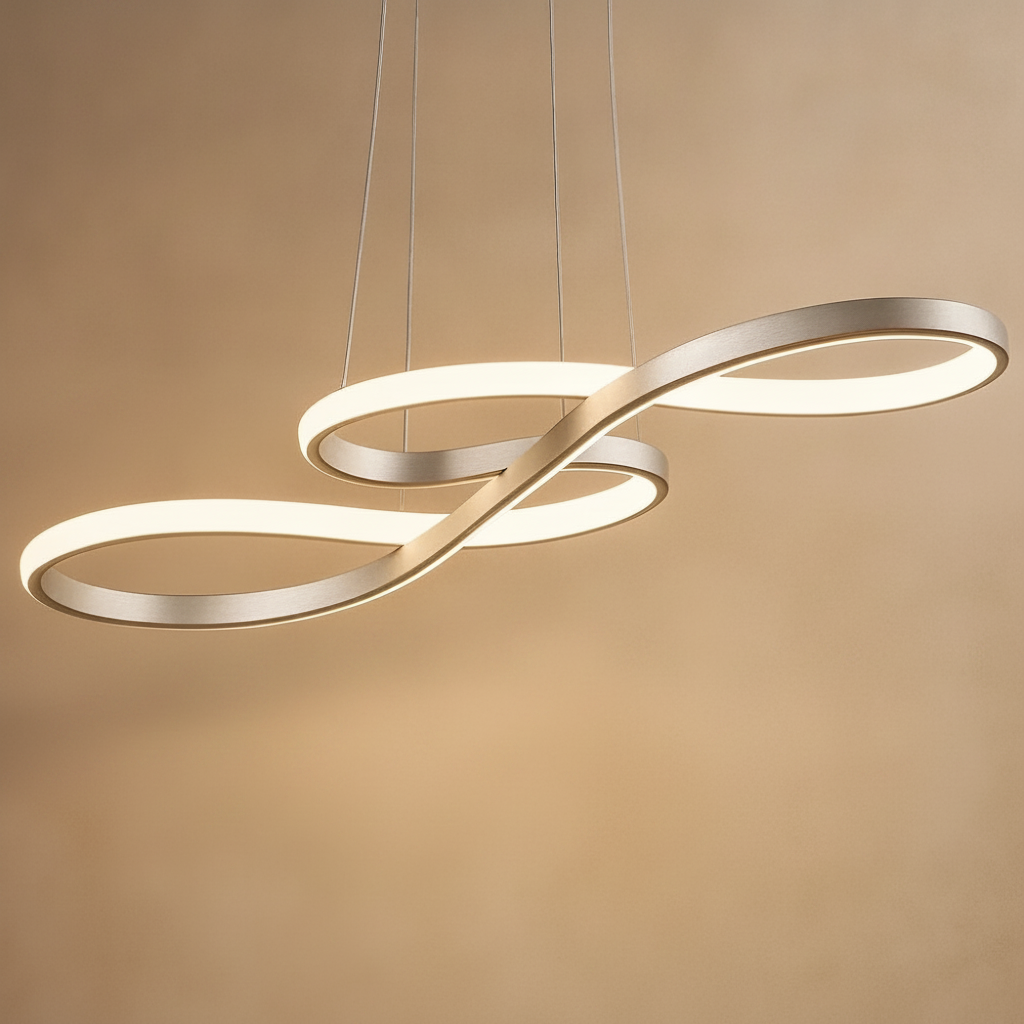 Luminaire Suspension Salle À Manger - Ruban Lumineux Aérien