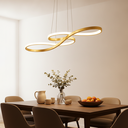 Luminaire Suspension Salle À Manger - Ruban Lumineux Aérien