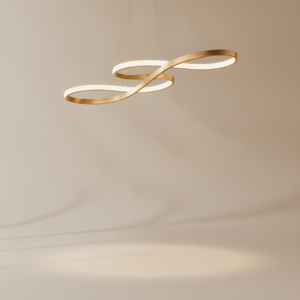 Luminaire Suspension Salle À Manger - Ruban Lumineux Aérien
