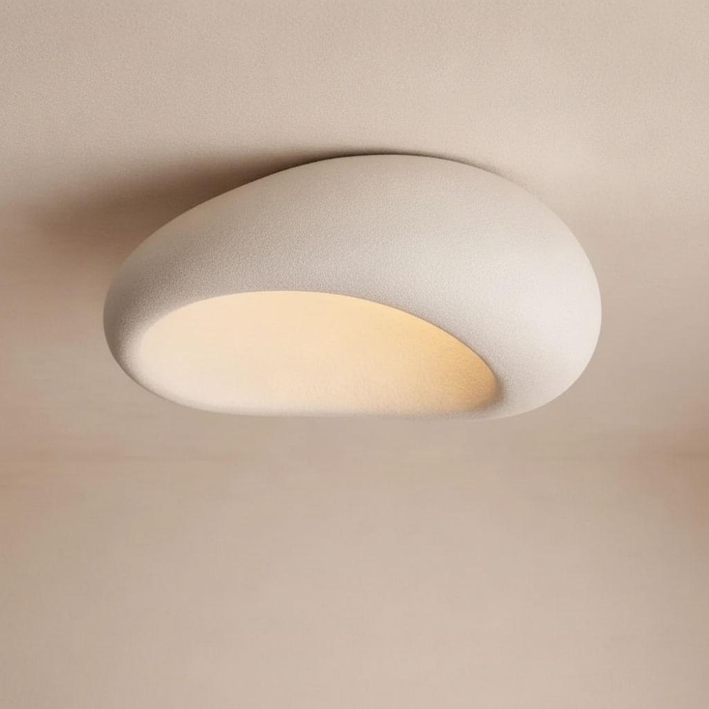 Plafonnier à led - Épure Wabi-Sabi