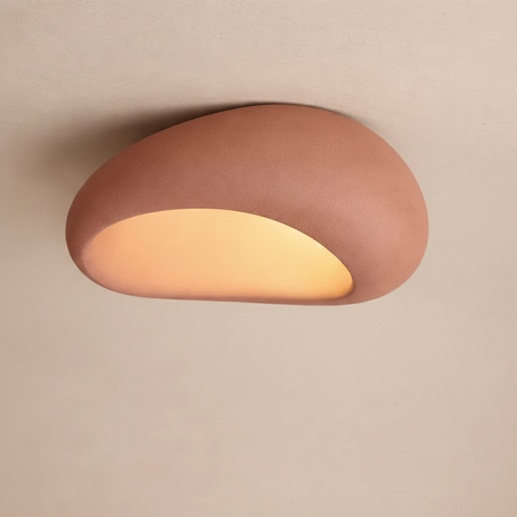 Plafonnier à led - Épure Wabi-Sabi