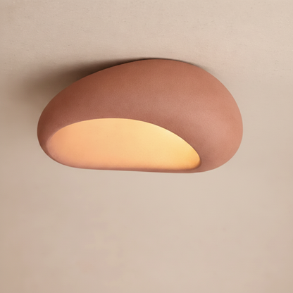 Plafonnier à led - Épure Wabi-Sabi