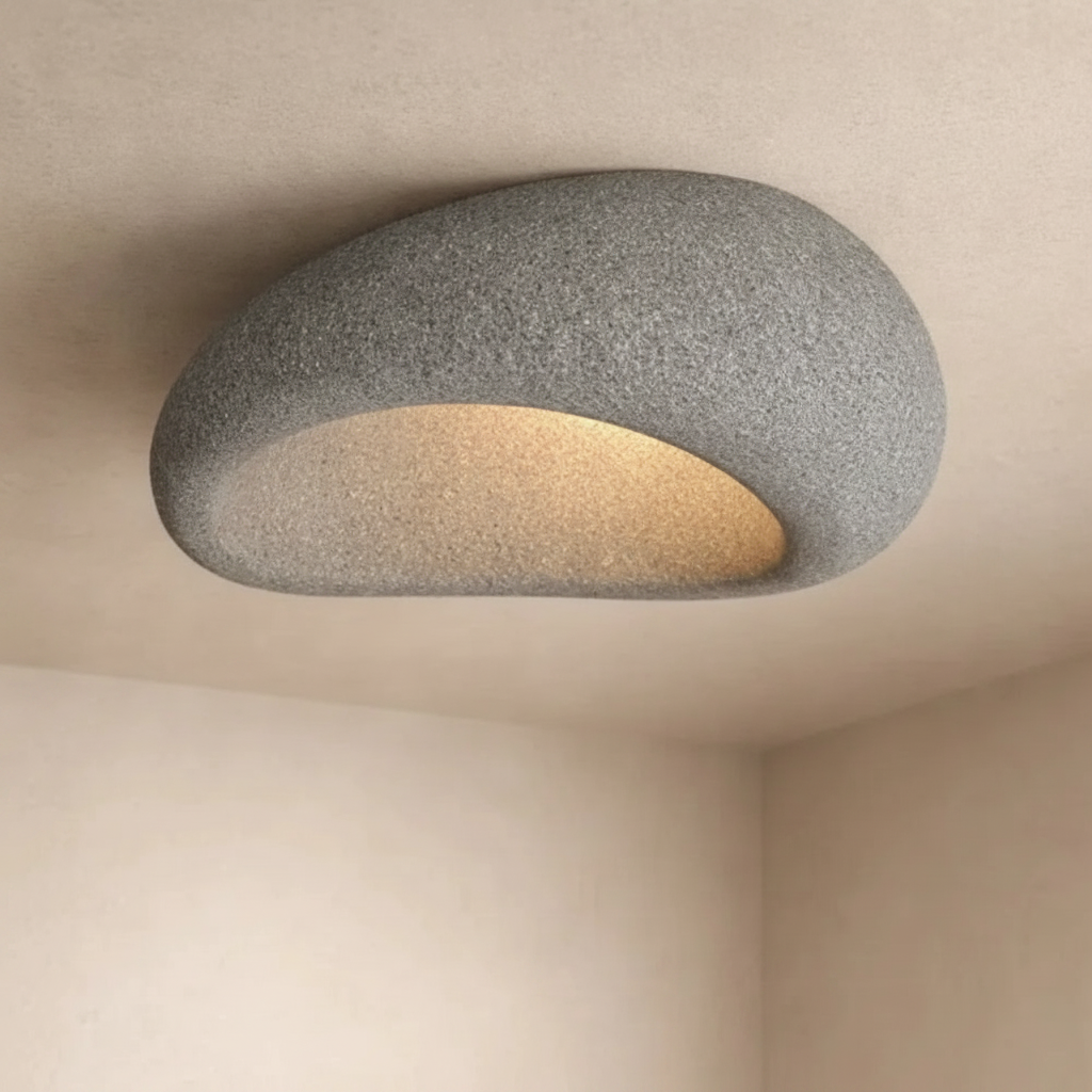 Plafonnier à led - Épure Wabi-Sabi