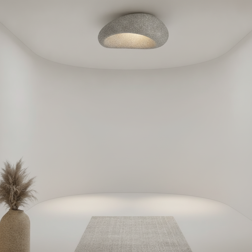 Plafonnier à led - Épure Wabi-Sabi