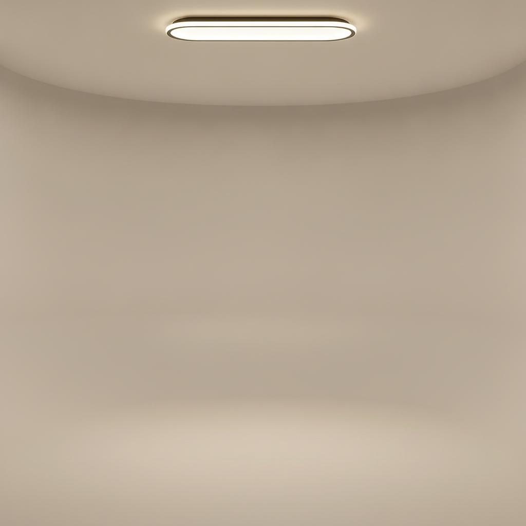 Plafonnier À Led - Ligne Lumineuse Contemporaine