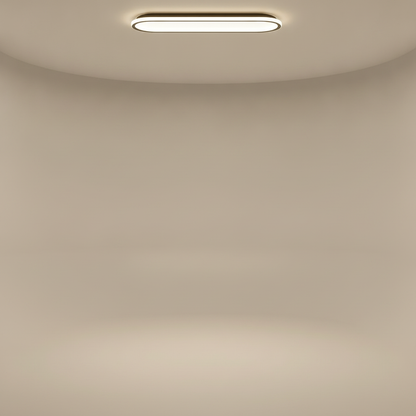 Plafonnier À Led - Ligne Lumineuse Contemporaine