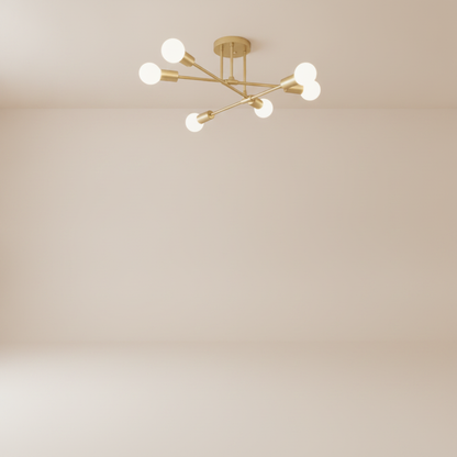Plafonnier Led Moderne - Cercle Métal Contemporain