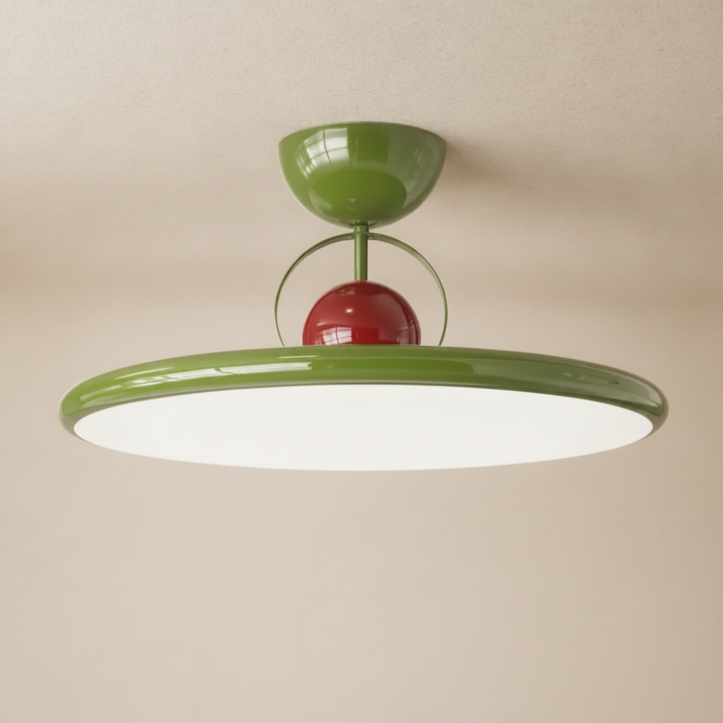 Plafonnier LED pour Salon - Halo Contemporain Doux