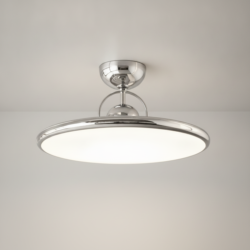 Plafonnier LED pour Salon - Halo Contemporain Doux