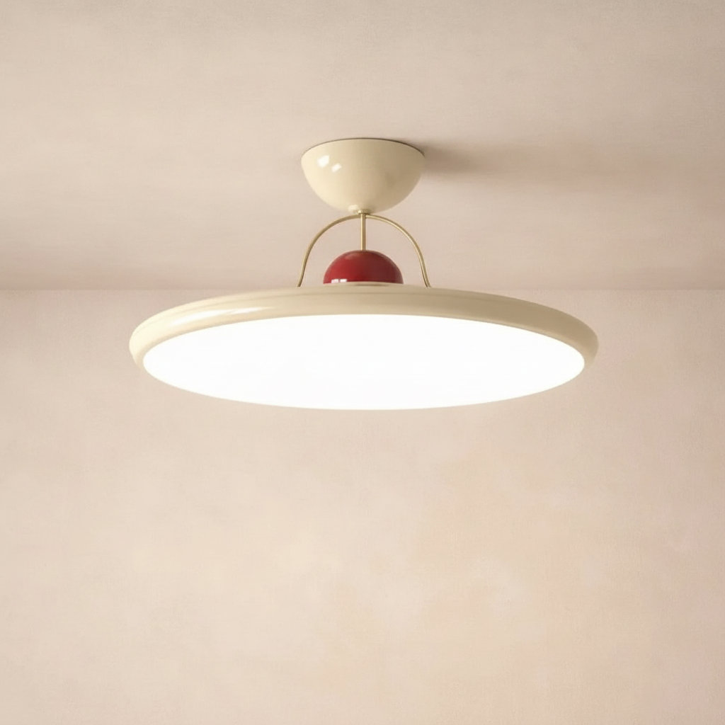 Plafonnier LED pour Salon - Halo Contemporain Doux