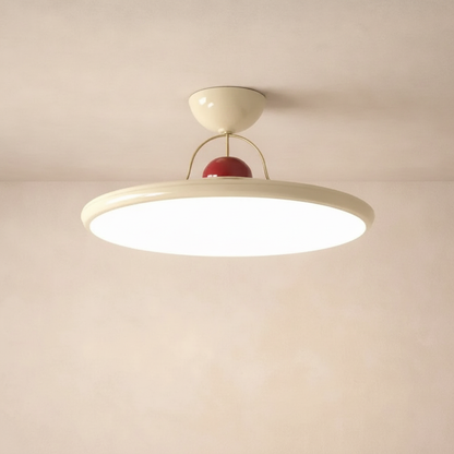 Plafonnier LED pour Salon - Halo Contemporain Doux