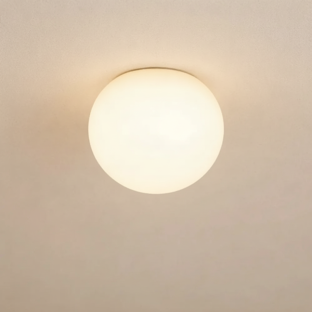 Plafonnier Led Rond - Opalin Pureté Sereine
