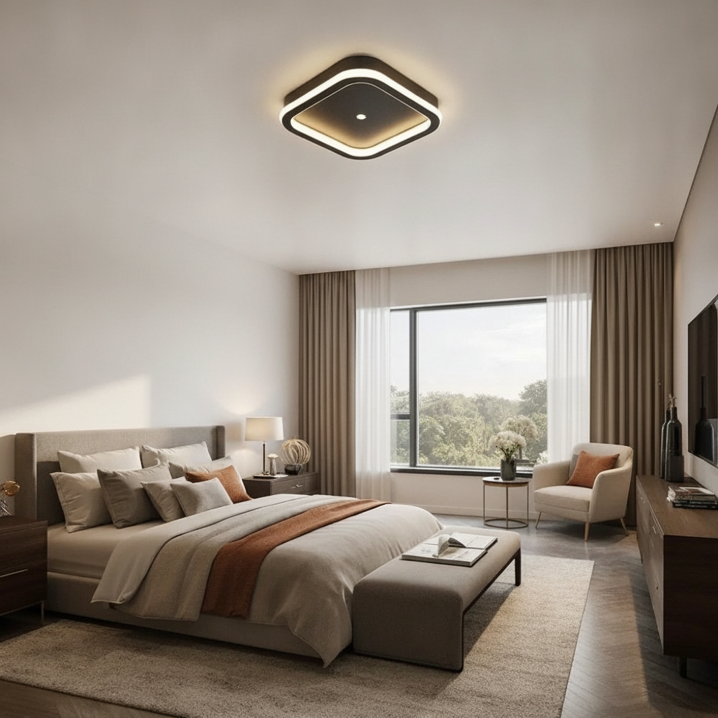 Plafonnier Leds - Halo Sensoriel Moderne