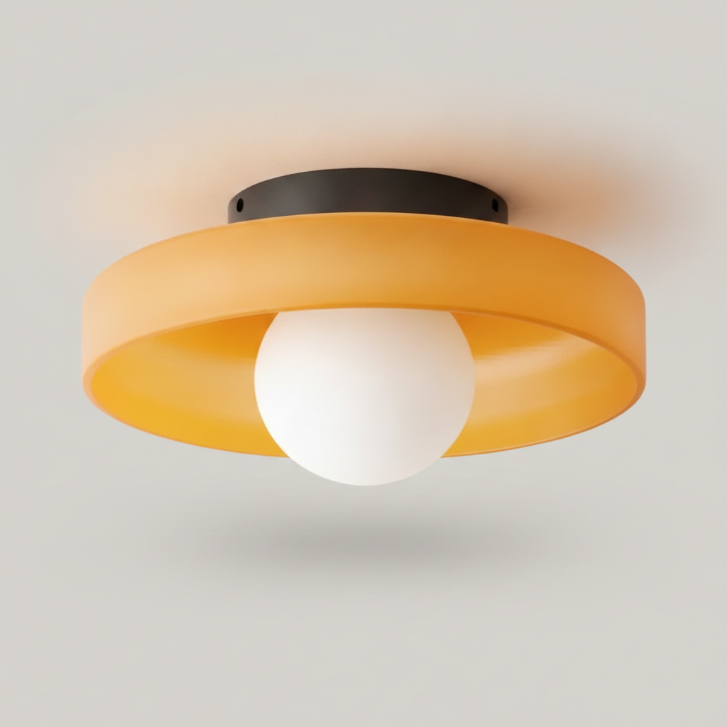 Plafonnier Luminaire Led - Halo Solaire Contemporain