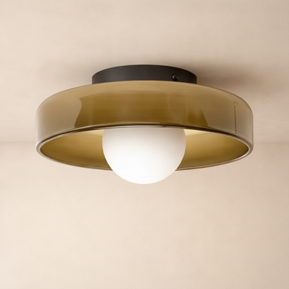 Plafonnier Luminaire Led - Halo Solaire Contemporain