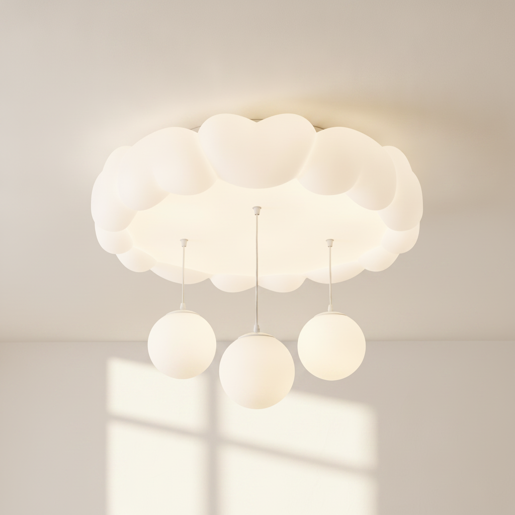 Plafonnier Nuage Enfant LED - Bulle Céleste